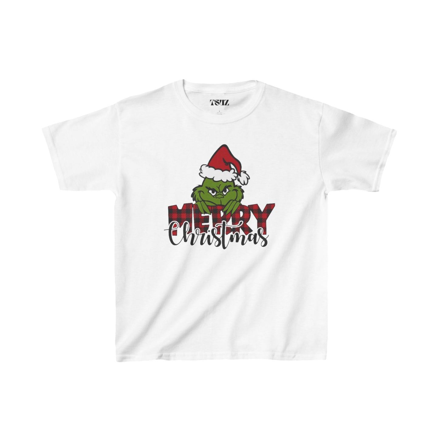 Kids Merry Christmas Grinch T-shirt